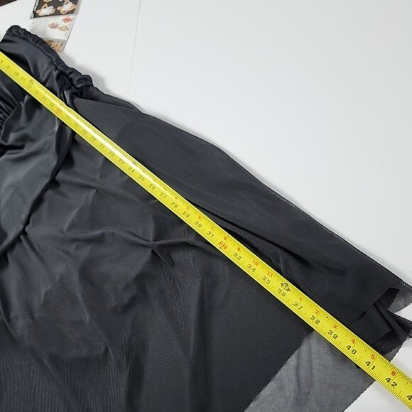 Carol Wior 3 Way Slimsuit Sarong Suit Shape Detector Black One Piece Size 24W - Picture 14 of 16